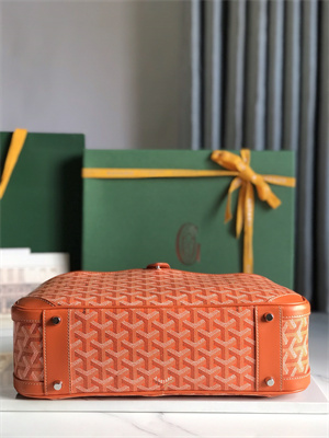 Goyard Saint Jeanne Large Bowling Bag Orange