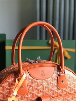 Goyard Saint Jeanne Large Bowling Bag Orange