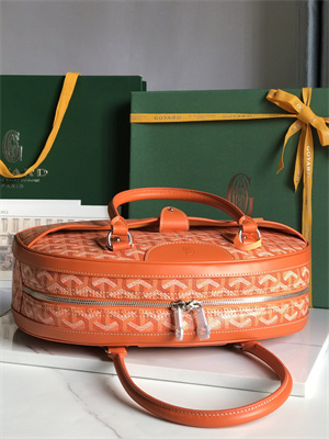 Goyard Saint Jeanne Large Bowling Bag Orange