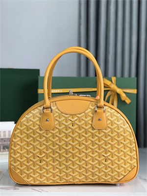 Goyard Saint Jeanne Large Bowling Bag Yellow