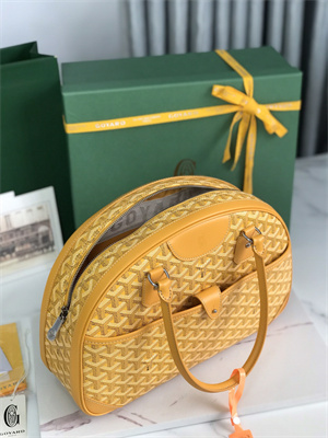 Goyard Saint Jeanne Large Bowling Bag Yellow