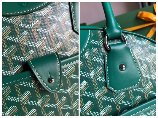 Goyard Saint Jeanne Large Bowling Bag Green