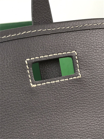 Belvedere PM Bag Goyardine Canvas & Decize Taurillon Leather Grey