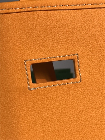 Belvedere MM Bag Goyardine Canvas & Decize Taurillon Leather Yellow