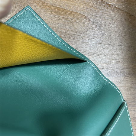 Grenelle Passport Cover Goyardine Canvas & Vauzelles Leather 11 Colors