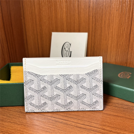 Saint-Sulpice Card Wallet Goyardine Canvas & Vauzelles Leather Ten Colors