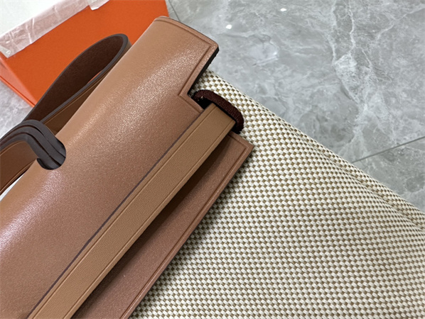 Her.mes Herbag 31 Canvas and Calfskin