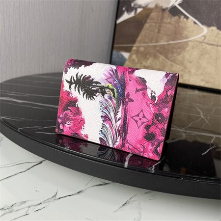 LV Passport Cover Monogram Surfin’ coated canvas Purple  M83479