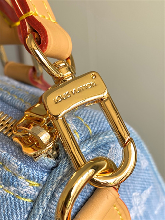 LV Nano Speedy Monogram Denim Sky Blue M11212