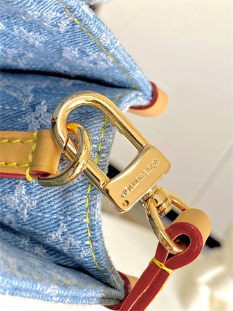 lV By The Pool Let Go PM Monogram Denim Sky Blue M24897