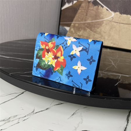 LV Passport Cover Monogram Surfin’ coated canvas Blue M83479