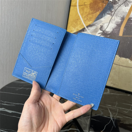 LV Passport Cover Monogram Surfin’ coated canvas Blue M83479
