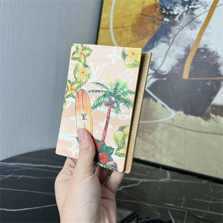 LV Passport Cover Monogram Surfin’ coated canvas Beige M83479