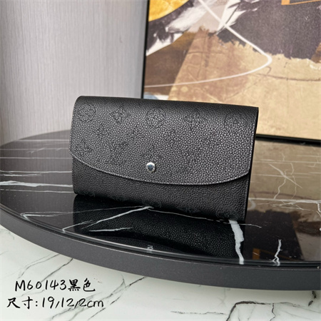 L.V IRIS Wallet Monogram Leather Black M60143