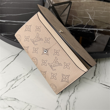 L.V IRIS Wallet Monogram Leather Beige M60143