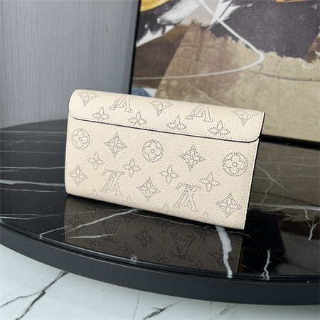 L.V IRIS Wallet Monogram Leather Cream M60143