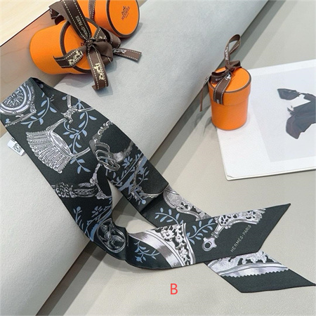 Hermes Twilly 100% Silk 32022