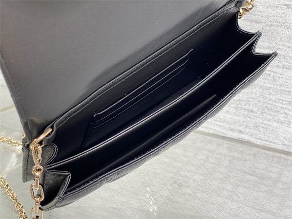 CD Miss Dior MINI Top Handle Bag Cannage Lambskin