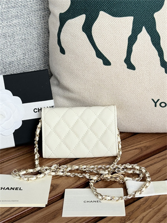 Chanel Belt Bag With Chain Grained Calfskin/Lambskin A81081