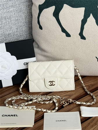 Chanel Belt Bag With Chain Grained Calfskin/Lambskin A81081