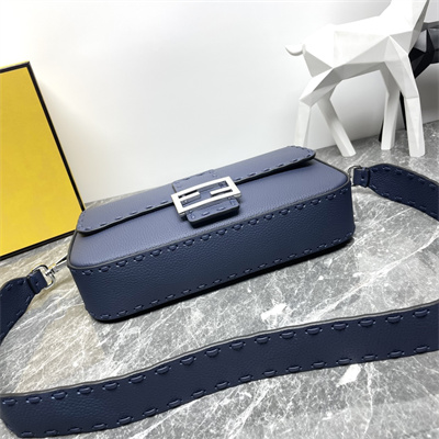 Fen.di Baguette Selleria bag with 612 hand-sewn topstitches