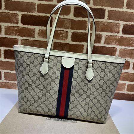 Gu.cci Ophidia  GG Medium Tote Bag Supreme Canvas 631685