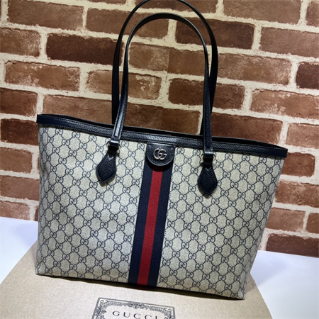 Gu.cci Ophidia  GG Medium Tote Bag Supreme Canvas 631685
