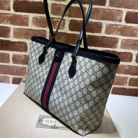 Gu.cci Ophidia  GG Medium Tote Bag Supreme Canvas 631685