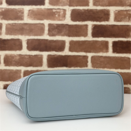 Gu.cci Ophidia Mini Tote Bag GG Supreme Canvas Dusty Blue 765043