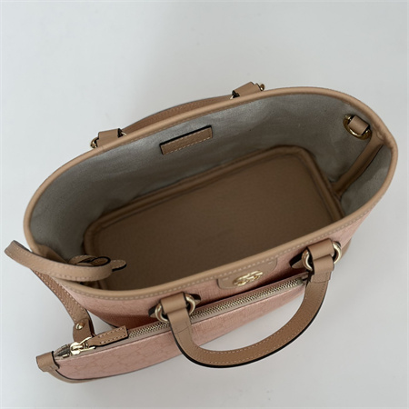 Gucci OPHIDIA MINI TOTE BAG Dusty Pink 811716
