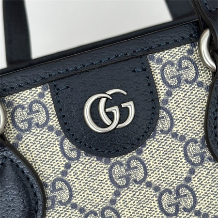 Gucci OPHIDIA MINI TOTE BAG Navy 811716