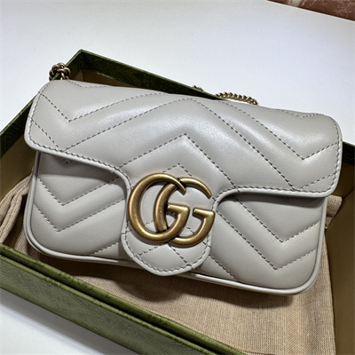 Gucci GG MARMONT  MINI BAG Grey 476433
