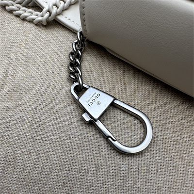 Gu.cci GG Marmont  Mini Bag White 476433