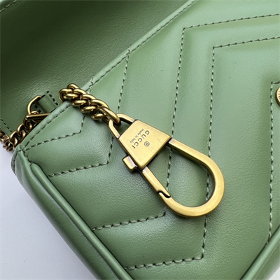 Gucci GG MARMONT  MINI BAG Green 476433