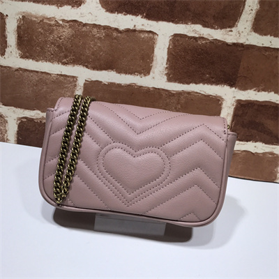 Gucci GG MARMONT  MINI BAG Dusty Pink 476433