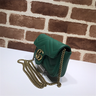 Gucci GG MARMONT MINI BAG Green 476433
