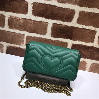 Gucci GG MARMONT MINI BAG Green 476433