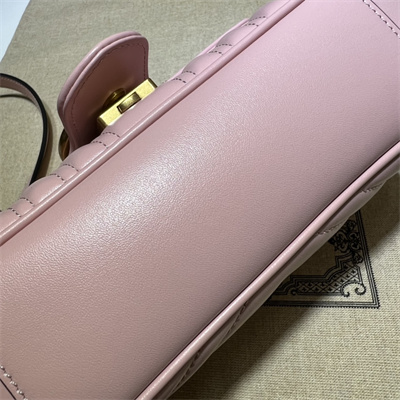 Gu.cci GG Marmont  Small  Shoulder Bag Pink 446744