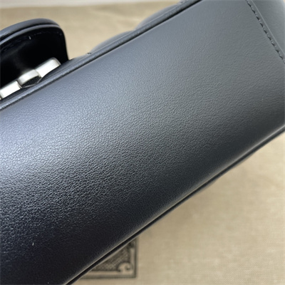 Gu.cci GG Marmont  Small  Shoulder Bag Black 446744