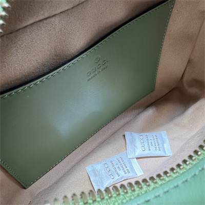 Gu.cci GG Marmont Small Shoulder Bag  Green 447632
