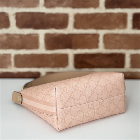 Gu.cci OPHIDIA GG SUPER MINI SHOULDER BAG Dusty Pink 795170