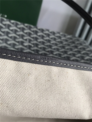 Goyard Saint Louis GM Bag In Goyardine Canvas & Chevroches Calfskin