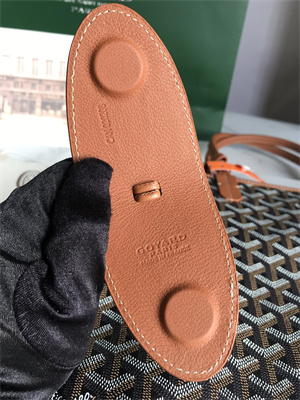 Goyard Saint Louis PM Bag In Goyardine Canvas & Chevroches Calfskin