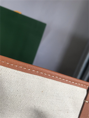 Goyard Saint Louis PM Bag In Goyardine Canvas & Chevroches Calfskin