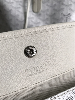 Goyard Saint Louis PM Bag In Goyardine Canvas & Chevroches Calfskin