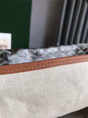 Goyard Saint Louis PM Bag In Goyardine Canvas & Chevroches Calfskin