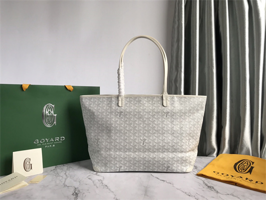 Goyard Artois MM Bag Goyardine Canvas & Chevroches Calfskin
