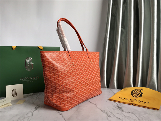 Goyard Artois MM Bag Goyardine Canvas & Chevroches Calfskin
