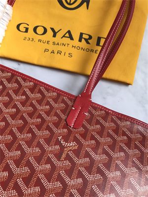 Goyard Artois MM Bag Goyardine Canvas & Chevroches Calfskin