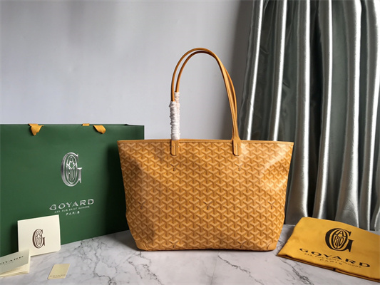 Goyard Artois MM Bag Goyardine Canvas & Chevroches Calfskin